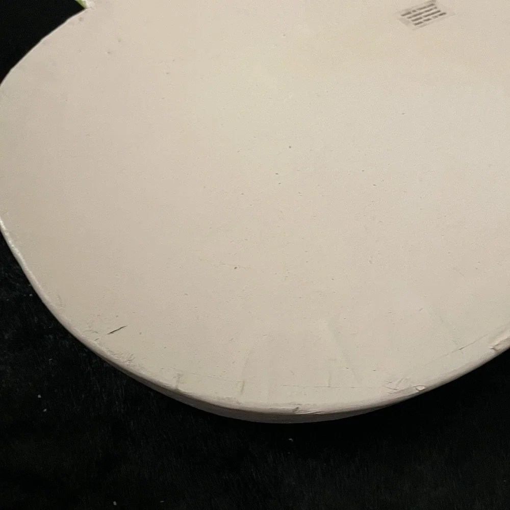 Vtg Paper‎ Mache Serving Tray Dessert Platter MCM Kitsch Handpainted Thailand
